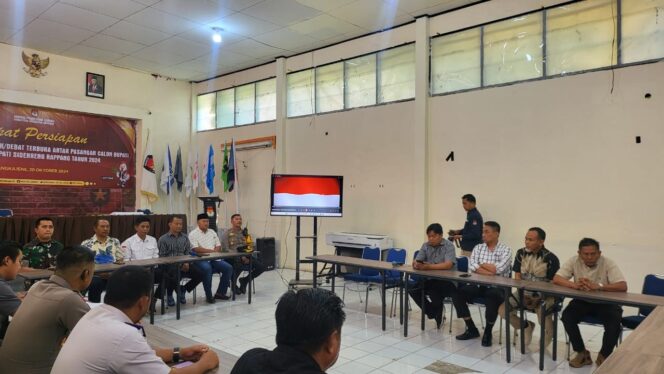 
					Wakapolres Sidrap Hadiri Rapat Persiapan Debat Paslon Bupati dan Wakili Bupati di KPU