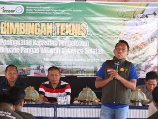 Bupati Syaharuddin Imbau Brigade Pangan Jadi Duta Peningkatan Produksi