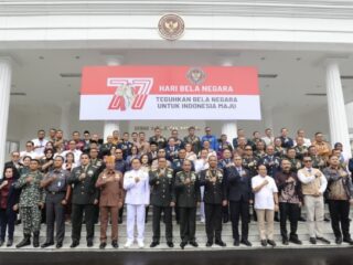 Kemhan Peringati Hari Bela Negara 2025, Prabowo: Kesiapsiagaan Modal Utama Bangsa