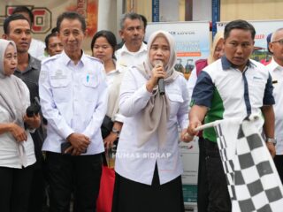 Dari Sidrap untuk Indonesia, 15 Truk Telur Dilepas Serentak