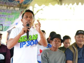 Panen Raya Padi di Otting, Bupati Sampaikan Langkah Strategis Perkuat Pertanian