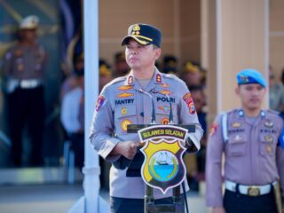 Pimpin Gelar Pasukan Operasi Ketupat 2026, Kapolres Sidrap Pastikan Pengamanan Idul Fitri Aman