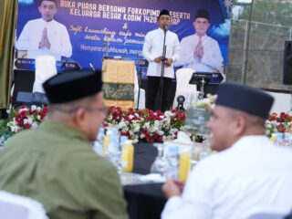 Buka Bersama di Kodim 1420, Forkopimda Sidrap Perkuat Sinergi Daerah