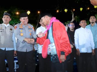 Kapolres Sidrap Hadiri Pelepasan Jamaah Haji Kloter 40 Tahun 2026