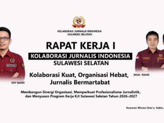 KJI Sulsel Satukan Langkah, Rapat Pemantapan Raker Digelar di Cafe VOC Sidrap